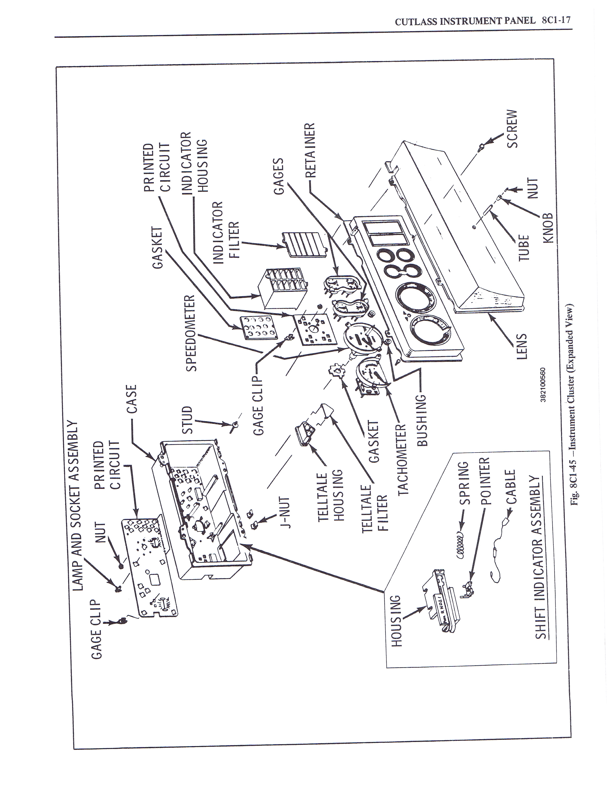 Chassis Electrical Instrument Panel 031
